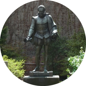 Cervantes, seen on the Greenwich Village Walking Tour.