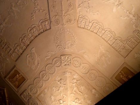 stucco, ceiling, Rizzoli, New York