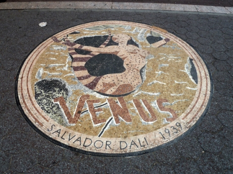 Flushing Meadows Corona Park, World’s Fair, 1964, 1939, Salvador Dalí, A Dream of Venus, mosaic