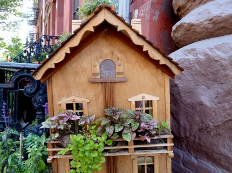 Gardening, Dollhouse, Plants, Greenwich Village, West 10th Street, New York City, Walking Tour