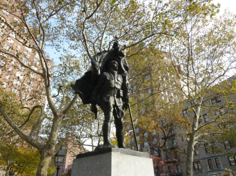 World War I, Armistice Day, Doughboy, Veterans Day, November 11th, Philip Martiny, the Great War, the War to End All War, Greenwich Village, Abingdon Square Park, Gold Star Moms, Alfred E. Smith, 1914