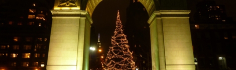 Christmas Tree, Greenwich Village, Washington Square Park, Washington Arch, Rockefeller Center, Tree Lighting Ceremony, Christmas Tree Tradition