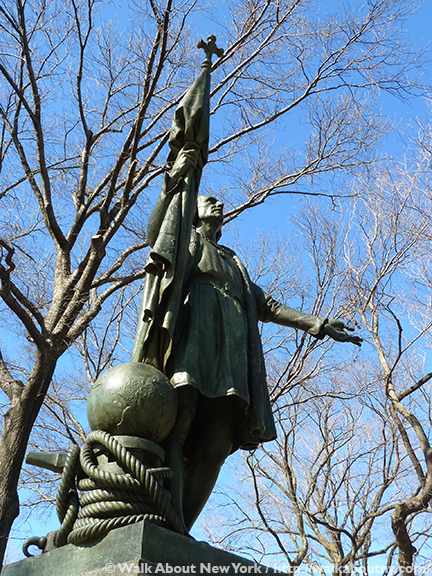 Christopher Columbus, Central Park Walking Tour, Walk About New York, Central Park, Bronze Statue, Sculptural Art, New York, Walking Tour