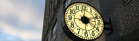Clocks, Time, Street Clocks, Public Clocks, Save America’s Clocks, Downtown Manhattan Walking Tour, Five Squares and a Circle Tour, Sidewalk Clocks