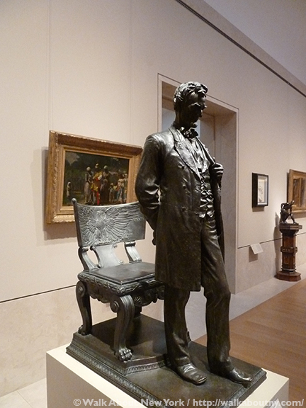 Metropolitan Museum of Art, Abraham Lincoln, Augustus Saint-Gaudens, Sculpture, Art, Bronze, Standing Lincoln, New York Vacation